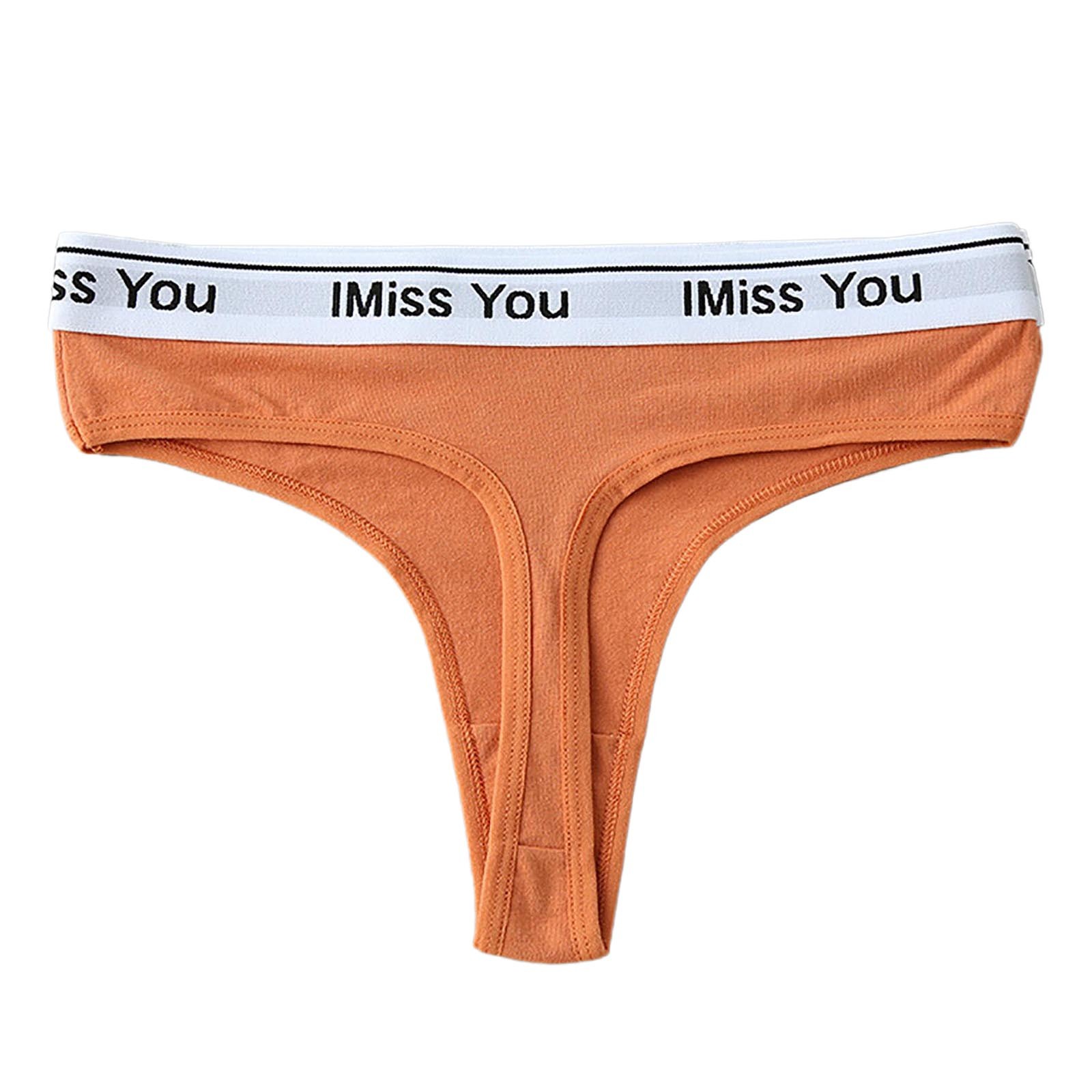 thumbnail image 5 of Tanga sin costuras de algodón de cintura baja para mujer - Braguitas sexy de color liso, ajuste cómodo - Lencería Four Seasons, 5 of 8